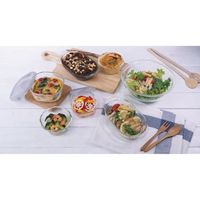 （お得なセット）耐熱ボウル グラタン皿 小鉢 保存容器 7点セット HOCK-26-TGR 1個 HARIO（ハリオ）