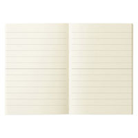 デザインフィル MDノート [A7] 横罫A クリーム 15373006 1冊（直送品）