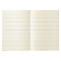 デザインフィル MDノート [A5] 横罫B クリーム 15385006 1冊（直送品）