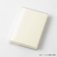 デザインフィル MDノートカバー [A7]A 透明 35657006 1セット(1個×5)（直送品）