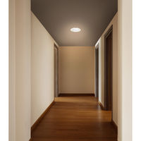 アイリスオーヤマ LED小型シーリングライト パネルライト 人感センサー付き 電球色 SCL95L-MS-P 1個（直送品）