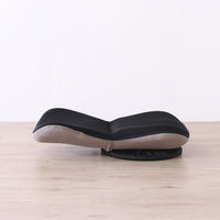 平インテリア産業 回転フロアチェア カム 360度回転式 ブラック SS-001B BK 1台（直送品）