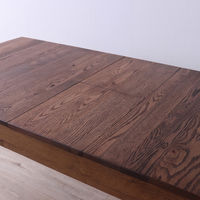 平インテリア産業 レッドオーク 伸長式テーブル メーベル ブラウン 幅150/180 TD-2501L BR 1台（直送品）