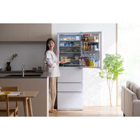 アイリスオーヤマ 冷凍冷蔵庫 370L 自動製氷機能付 IRSN-I37A-W ホワイト 1台（直送品）