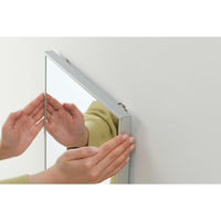 アイリスオーヤマ 軽くて割れないフィルムミラー マグネットタイプ 幅500×奥行27×高さ1600mm 1枚（直送品）