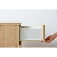 アイリスオーヤマ 組立簡単ウッドチェスト 幅590×奥行390×高さ816ｍｍ ナチュラル 1台（直送品）