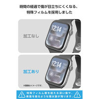 アップルウォッチ 衝撃吸収 フィルム 2枚入 42mm 全面保護 高透明 傷修復 AW-25BFLAPKRG エレコム 1個（直送品）