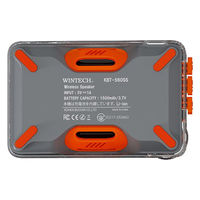 WINTECH(ウィンテック/廣華物産) スマホスタンドにもなるワイヤレススピーカー KBT-560SS GY 1台（直送品）