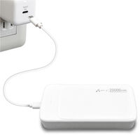 エアージェイ 【超安全+長寿命】準個体モバイルバッテリー スタンダードモデル MB-SS20000MK2 WH 1台（直送品）