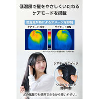 ドライヤー 速乾 大風量 マイナスイオン 静電気低減 低温ケアモード搭載 ダークネイビー TD461A-A テスコム 1個（直送品）