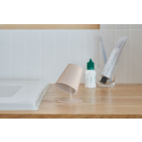 オー!!ライトベージュ うがい用コップ＆スタンド XDA-1310-LBG アッシュコンセプト