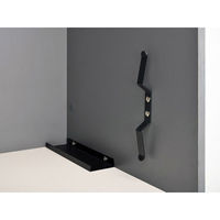 【車上渡し】アール・エフ・ヤマカワ シェル 演説台 2ヶ口コンセント付き 幅600×奥行570×高さ1097ｍｍ グレー 1台（直送品）