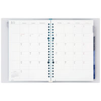 マルマン 【2026年4月版】ノートデダイアリー 月間 A5 20穴 月曜始まり ブルー FD424-26-02 1冊（直送品）