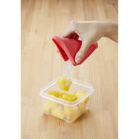 スマイルキッズ ふたがトングになる保存容器 350ml ATN-0302 1個（直送品）