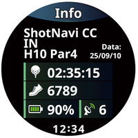 Shotnavi(ショットナビ) GPSゴルフナビ VELLIX V12B(ブラック) V12B 1台（直送品）