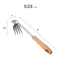 武田コーポレーション 草取り片手鍬 KTT-30 1箱(48個入)（直送品）