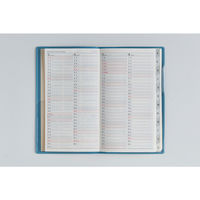 高橋書店 【2026年4月版】リベルインデックス7 手帳判 月間 月曜始まり ペールブルー 667 1冊（直送品）