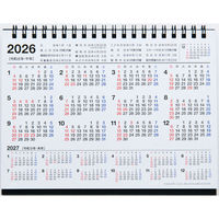 高橋書店 【2026年4月版】エコカレンダー卓上 B6 日曜始まり T154 1冊（直送品）