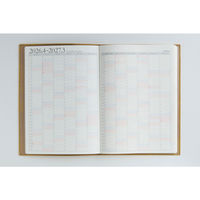 高橋書店 【2026年4月版】デスクダイアリーカジュアル8 A5 見開き1週間 月曜始まり マスタード 968 1冊（直送品）