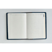 高橋書店 【2026年4月版】リシェル1 A6 片側1週間+ノート 月曜始まり ミッドナイトブルー 781 1冊（直送品）