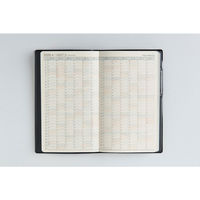 高橋書店 【2026年4月版】ニューダイアリーアルファ1 手帳判 片側1週間+ノート月曜始 黒 814 1冊（直送品）