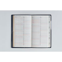 高橋書店 【2026年4月版】リベルインデックス6 手帳判 月間 月曜始まり ブルー オン ノアール 666 1冊（直送品）