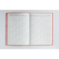 高橋書店 【2026年4月版】デスクダイアリーカジュアル4 A5 片側1週間+ノート 月曜 オレンジ 964 1冊（直送品）