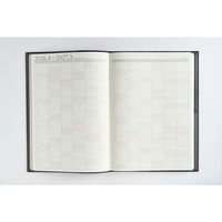 高橋書店 【2026年4月版】デスクダイアリーカジュアル B5 片側1週間+ノート 月曜始 黒 970 1冊（直送品）