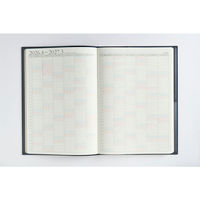 高橋書店 【2026年4月版】デスクダイアリーカジュアル B5 バーチカル 月曜始まり ブルーブラック 974 1冊（直送品）