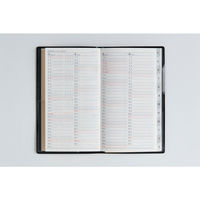 高橋書店 【2026年4月版】リベルインデックス1 手帳判 月間 日曜始まり クラッシーブラック 661 1冊（直送品）