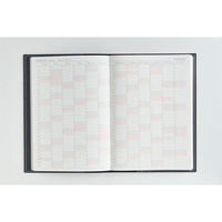 高橋書店 【2026年4月版】デスクダイアリー A5 片側1週間+ノート 月曜始まり 紺 915 1冊（直送品）