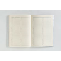 高橋書店 【2026年4月版】1年日記 B6 見開き1週間 月曜始まり 白 958 1冊（直送品）