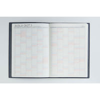 高橋書店 【2026年4月版】デスクダイアリーカジュアル3 A5 バーチカル 月曜始まり ブルー 963 1冊（直送品）