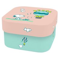 お菓子詰め合わせ カジュアルギフト スヌーピー キューブティン クッキー 1セット（1個×3）