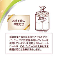 トイレットペーパー パルプ ダブル エリエール消臭+ ナチュラルクリアの香りコンパクト 1パック（8ロール入）大王製紙