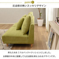 タマリビング モンテ ソファ 3人掛 幅1700mm ブラウン 1台（直送品）