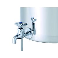 MONOVATE レベル計・蛇口付密閉容器 空気抜・平鋼脚付 36L CTH-W-LV-AIB-FL-36 1個 67-9272-05（直送品）