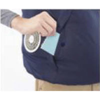 アイトス 空調服 ベスト(男女兼用) AZ-50296-010-LL ブラック 1枚（直送品）