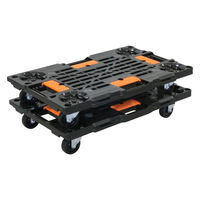 ナンシン 樹脂連結ドーリー PD-427-3SG 1個（直送品）