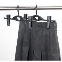 サワフジ クリップハンガー1段2PBK NK-01-2P(BK) 1個（直送品）