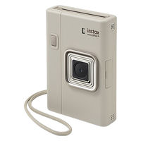 フジフィルム チェキ instax mini LiPlay+ 専用フィルム1パック(10枚)付 BEIGE 1Pset 1セット（直送品）