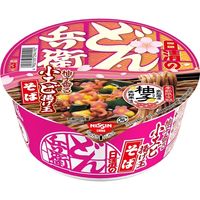 日清のどん兵衛　柚子香る小エビ揚げ玉そば 6個 日清食品 カップ麺