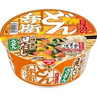 日清のどん兵衛　三種の重ね貝だしうどん 12個 日清食品 カップ麺