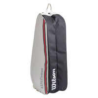 Wilson(ウイルソン) テニス バッグ TEAM J 6PK WHITE White/Red WR80502010 1個（直送品）