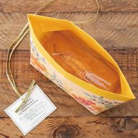 ヘッズ アンティークフラワー舟形ペーパーバッグ-3 60枚(20枚×3) AQF-B3P 1セット(60枚入)（直送品）