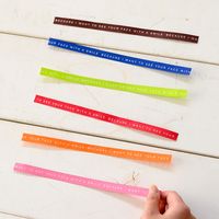 ヘッズ レターワイヤータイ-2/ピンク 500本(100本×5) LYT-PI2（直送品）