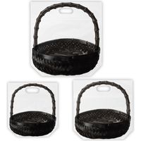 ヘッズ フォトプリントジップ付バッグ/竹カゴ-M 150枚(30枚×5) PPA-ZM 1セット(150枚入)（直送品）