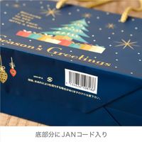 ヘッズ クリスマスオーナメントギフトペーパーバッグ-3 50枚(10枚×5) XRO-3P 1セット(50枚入)（直送品）