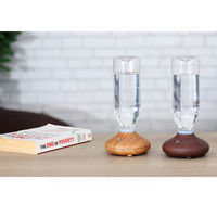 ライフオンプロダクツ ペットボトル加湿器 ーwoodー ブラウン PR-HF024-BR 1台（直送品）