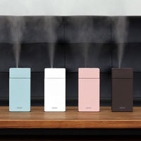 ライフオンプロダクツ 充電式ポータブル加湿器 short スモーキーピンク PR-HF027-SP 1台（直送品）